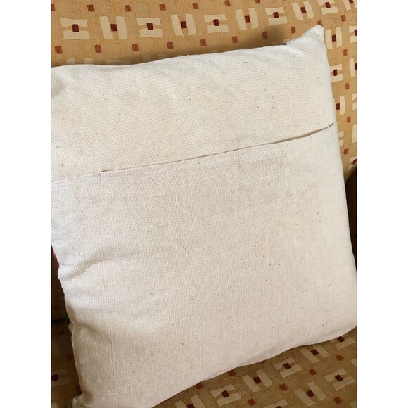 Kashmiri Hand-Embroidered (Crewel) Decorative Pillow/Cushion1 - Picture 2 of 3